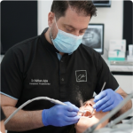 Teeth whitening treatment Abu Dhabi California Medical Center Shakhbout City